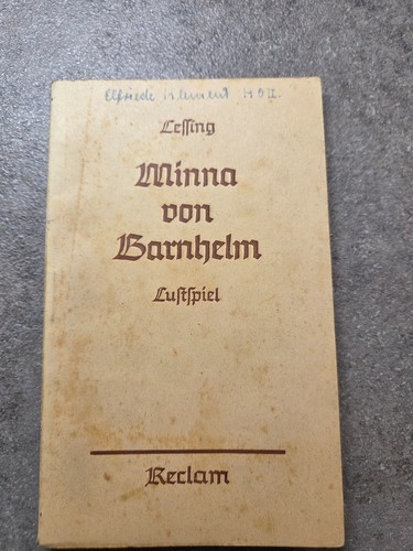 Reclam heft 1944 minna von - 1944,
