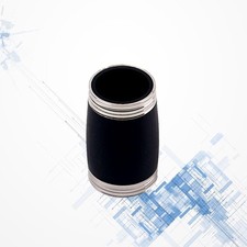  50mm Metallklarinette Zweiteilige Stimmröhre Einstellbare Es-Klarinette Barrel