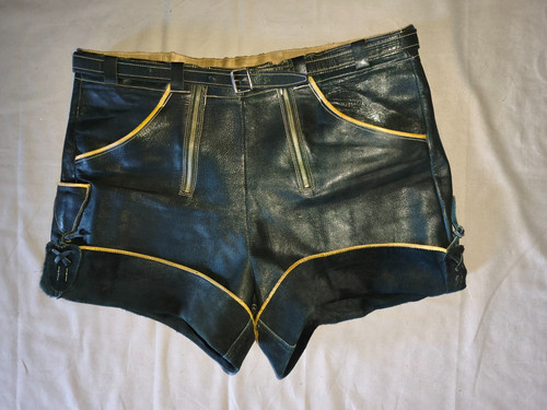 Kurze lederhose glattleder - kurze,