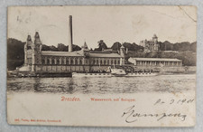 postcard dresden wasserwerk