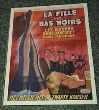 Filmplakat aus den 50er, 60er,70er Jahre- hinter Glasscheibe-Sehr gut