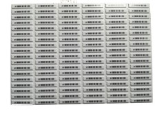 AM Klebeetiketten Sensormatic Barcode 58kHz EAS Warensicherung Artikelsicherung