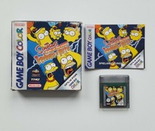 The Simpsons: Night Of The Living Treehouse Of Horror (Nintendo Game Boy Color) 