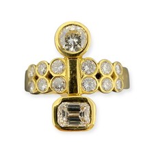 750 Diamant Ring 1ct