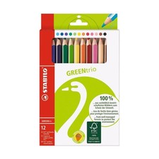 Stabilo Green Trio 12