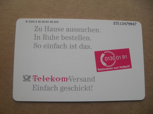 Seltene volle telefonkarte - seltene,