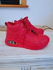 SKECHERS Damen Schuhe Sneaker Boots rot Gr.40-NEU