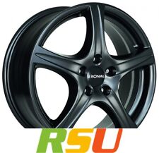 4x Ronal R56 mattschwarz