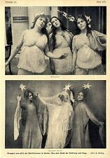 Elfenreigen & Tanzende Sterne auf dem Fest der Künstlerinnen in Berlin c.1905