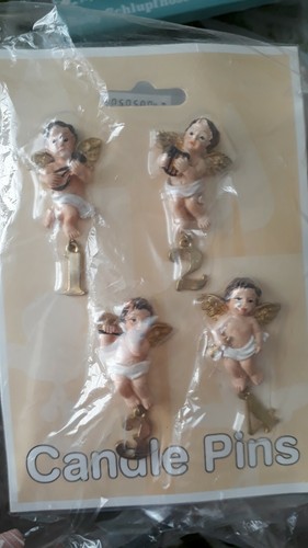 4er set zahlen anstecker - 4er,
