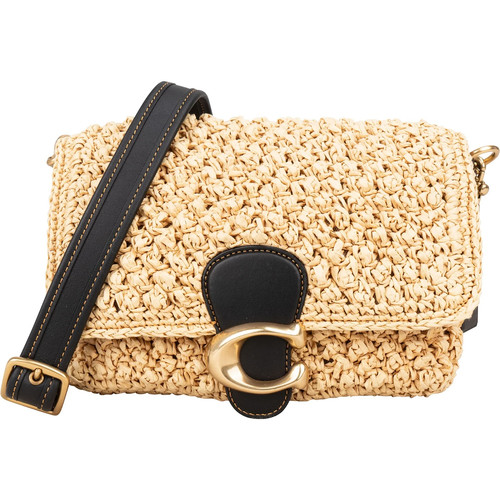 Coach raffia soft tabby - coach,