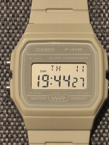 Casio 593 uhr - casio, f-91w