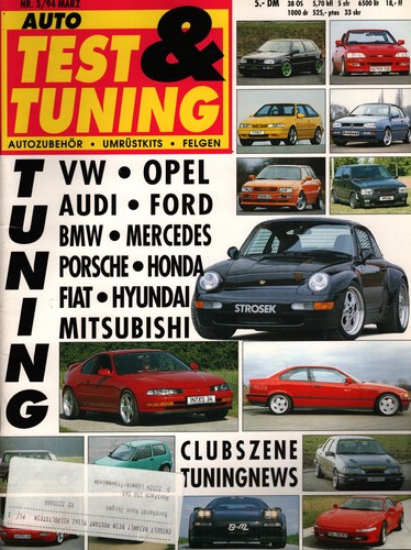 Zeitschrift auto test - zeitschrift,