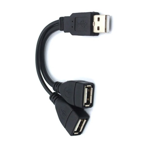 Usb stecker auf 2 dual - auf,