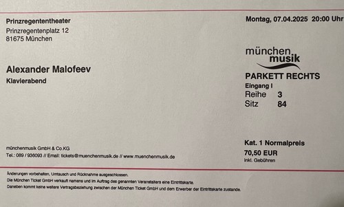 Verkaufe konzert tickets in - verkaufe,