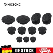 11-teilig Schwarz TPU Rahmenkappenset Stopfen Für BMW R1250 GS/R1200GS Adventure