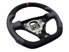 Tuning Lenkrad Lederlenkrad AUDI A3 S3 8L  A6 C5 4B Daumen ABGEFLACHT S-Line