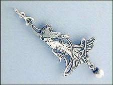 Art Nouveau Pendant Elf Pearl