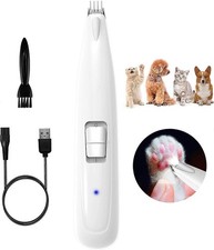 Pfotentrimmer für Hunde mit LED-Licht, Hundepfoten Trimmer Paw Trim Pro