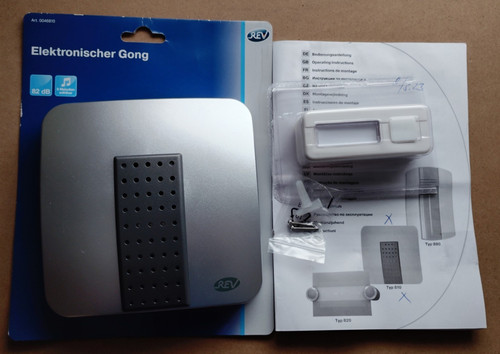 Rev elektronischer gong mit - rev,