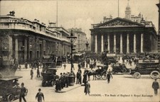 PC London City England, Bank of England, Royal Exchange - 4862813