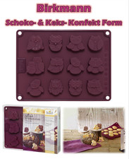 Eulen Silikonform Backform