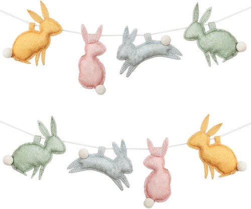 Wandgirlande ostern filz - ostern,