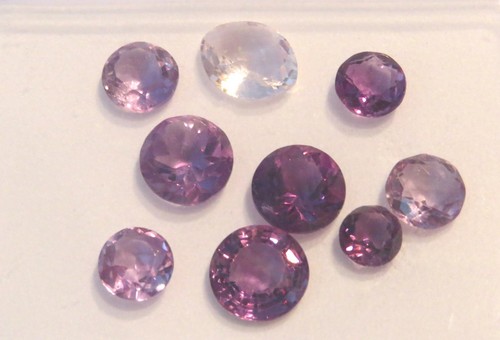 Amethyste rund facettiert - 9,