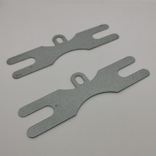 2x Schutzblechhalter Befestigung Schiebebrücke Schutzblech Halter Fahrrad Metall