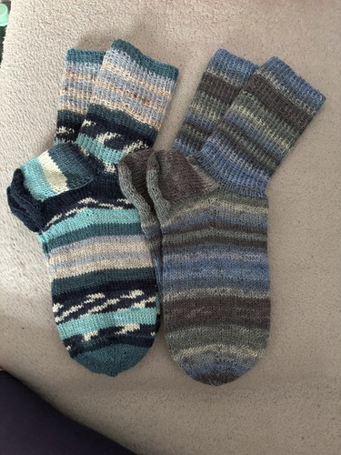 Selbstgestrickte socken - selbstgestrickte,