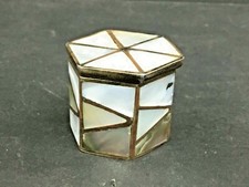 Alt Vintage Perlmutt Klein