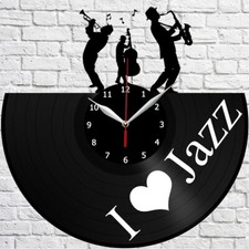 Jazz Vinyl Record Wall Clock
