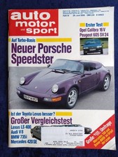 AMS 13/1990 Opel Calibra 16V