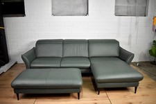 Mondo Ledersofa Hocker