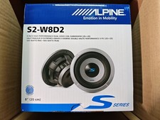 Subwoofer ALPINE S2-W8D2 8 "