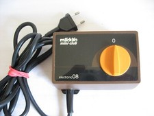 KE83/4* Märklin mini-club 6701 Transformator elektronic08 Fahrtrafo DC= 16 VA