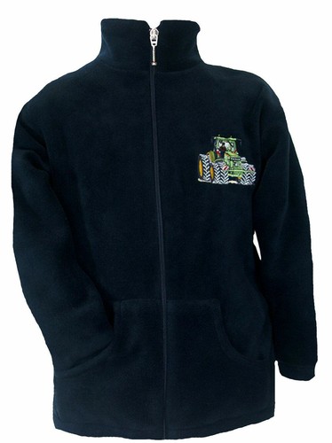 Jungen fleece jacke - jungen, stickerei