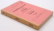 DB-Zugbildungsplan B für zuschlagfreie D-Züge u. Eilzüge Sommer 1983 - ZpBR |B