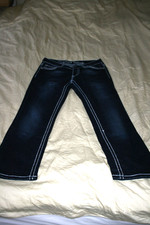 CAMP DAVID Bootcut Stretch Jeans Hose dunkelblau guter Zustand in Gr. W31