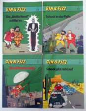 4 x "GIN & FIZZ" Comic Alben -