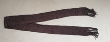 TCM, Schal, braun, 200 x 11 cm mit Fransen