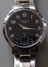 Adora Funk Damenarmbanduhr Edelstahl Mineralglas WD 5bar