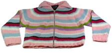 GIRL STAR Kinder Baby Strickjacke GR 92 Pullover Jacket Rosa Bunt Jacke NEU GIRL