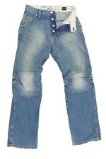 G-Star Elwood Heritage Loose Herren Jeans Hose W28 L32 28/32 blau used gerade