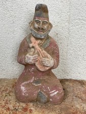 alte Tang Dynastie Style Keramik Figur Terracotta handbemalt Musiker China 21 Jh