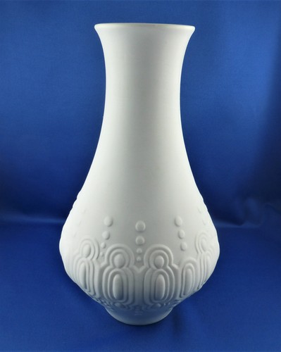Bisquit porzellan vase - bisquit,
