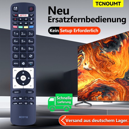 Ersatz fernbedienung rc5118 - fernbedienung,