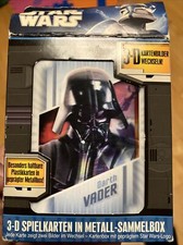 Star Wars 3-D Spielkarten in Metallsammelbox