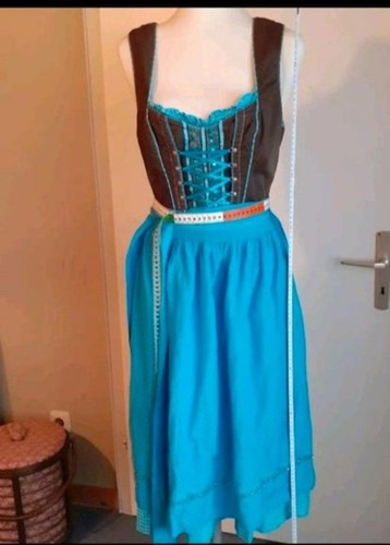 Dirndl blau braun - , 40