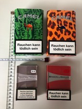 4 Schachtel leer - 2x Camel